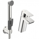 ORAS Stela izlietnes ar bidettu un kaskādes izteci, hroms