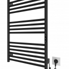 MARIO Dvieļu žāvētājs GREENWICH elektrisks 1170x530mm melns matēts