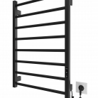 MARIO Dvieļu žāvētājs LEED elektrisks 770x530mm melns matēts