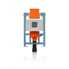 WC rāmis VITRA V-UNI H820mm 3/6L ar stiprinājumiem