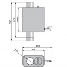 Harvia ūdens sildītājs 22L steel