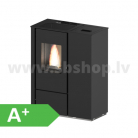 Granulu kamīns Eva Calor CARMEN 7kW melns