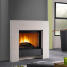 Kamīna apdare LODGE pusiebūvējama