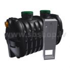 Bioloģiskā attīrīšanas sistēma AQUABLOC 0.75 līdz 6 cilvekiem