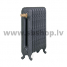 Čuguna radiators BEIGELAI BGL-600 (7sekc.) gruntēts melnā krāsā