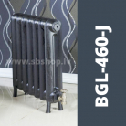 Čuguna radiators BEIGELAI BGL-460-J (8 sekc.) gruntēts melnā krāsā