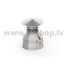 UMK Skursteņa nobeigums ar dzirksteļu slāpētāju, dubultsienu, D150x220, AISI439/439, 0.5mm/0.5mm