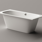 Vanna SMART 170x75x60cm ar baltu noplūdi