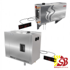 Elektriskās pirtskrāsnis- Harvia tvaika ģenerators HGX45 ar kontr.paneli