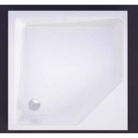 Akmens masas paliktnis KD-90*90 balts ar paneli, BEZ sifona