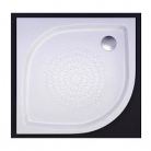 Paliktnis RR-90*90 (500) ar paneli BEZ sifona Vispool, balts