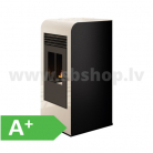 Granulu kamīns Eva Calor GIADA 9,5kW sarkans