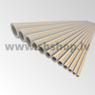 Pelēka plastmasa caurule FASER HOT S4 SDR9 D40x4.5 PP-RCT Fv-Plast