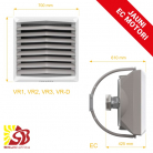 Gaisa pūtējs Volcano EC VR2 NEW 8-50kW