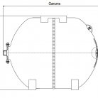 Hidrofors VAO 100L horizontāls