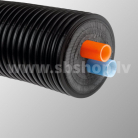Siltumtrase DOUBLE 160/32x2.9PE-Xa SDR11 PN6 apkurei TERENDIS 22.5m