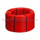 HERZ Caurule d16*2.0 PE-RT 5 slāņu skāb.dif.rullis 600m sarkana (AUSTRIJA)