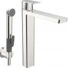 ORAS Stela izlietnes augstais maisītājs ar bidettu, hroms