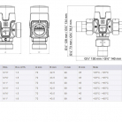 Termostatiskais jaucējvārsts 1'' 35-65°C LK ARMATUR