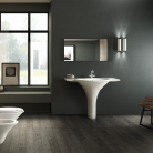 HATRIA SCULTURE izlietne 110x58cm ar pjedestālu