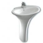 HATRIA SCULTURE izlietne 77x58cm ar pjedestālu