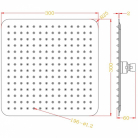 RAV dušas galvas 30*30 cm