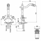 RAV MORAVA maisītāji izlietnes/Bidē MK121.5/9