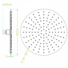RAV dušas galvas 30cm apaļa