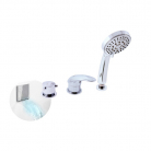 RAV DUNAJ vannas maisītāji  4-daļīgs ar keramikas slēdzi un šļūteni 2m D463.5P