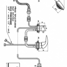 RAV DUNAJ vannas maisītāji  4-daļīgs ar keramikas slēdzi un šļūteni 2m D463.5P