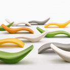 Krēsls atpūtas CLOE, pelēks/matēts