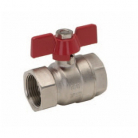 Lodveida ventilis ARCO ar tauriņa rokturi i-i 3/4 PN30