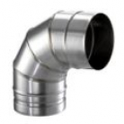 Schiedel PPL Līkumi ar maināmu leņķi 0° - 90° d120