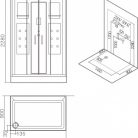 Masāžas kabīne AE028 AKCIJA
