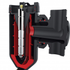Magnētiskais filtrs Eliminator VORTEX 300, 300ml, 3/4'' ar ventīļiem