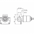 ORAS SAGA iebūvējms maisītājs ar bidettas rokas dušu, hroms
