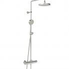 ORAS NOVA  dušas kolonna ar termostatu, lietus dušu un rokas dušu, hroms
