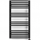 Dvieļu žāvētājs TERMA A01 1060/530mm melns matēts ar sildelementu MOA 600W