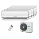 Centrometal Siltumsūknis gaiss gaiss PENTA SPLIT 4x9000 +12000 BTU/h R32 A/C=12.32;Apk:12.32kW