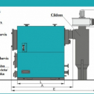 Malkas apkures katli CENTROMETAL EKO-CKS 500
