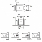 WC pods WALDORF balts