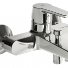 ORAS SAGA vannas/dušas maisītājs no sienas, hroms