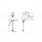 ORAS SAGA izlietnes izlietnei bez noplūdes hroms