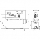 WILO kanalizācijas sūkņi -HiSewlift 3-I 35(pods, izlietne, iebūvējamais pods)