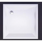 Akmens masas paliktnis K-90*90 kvadrāts ar paneli balts Vispool