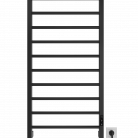 MARIO Dvieļu žāvētājs LEED elektrisks 1170x530mm melns matēts