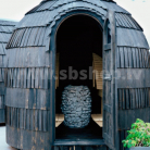 Huum HIVE 15kW ar gaisa tuneli, pirts krāsniņa