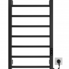 MARIO Dvieļu žāvētājs LEED elektrisks 770x430mm melns matēts