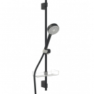 ORAS APOLLO 3jet dušas komplekts ar plauktu melns