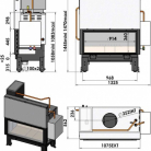 FOYER CH1200D kurtuve ar boil.pieslēgumu 26kW